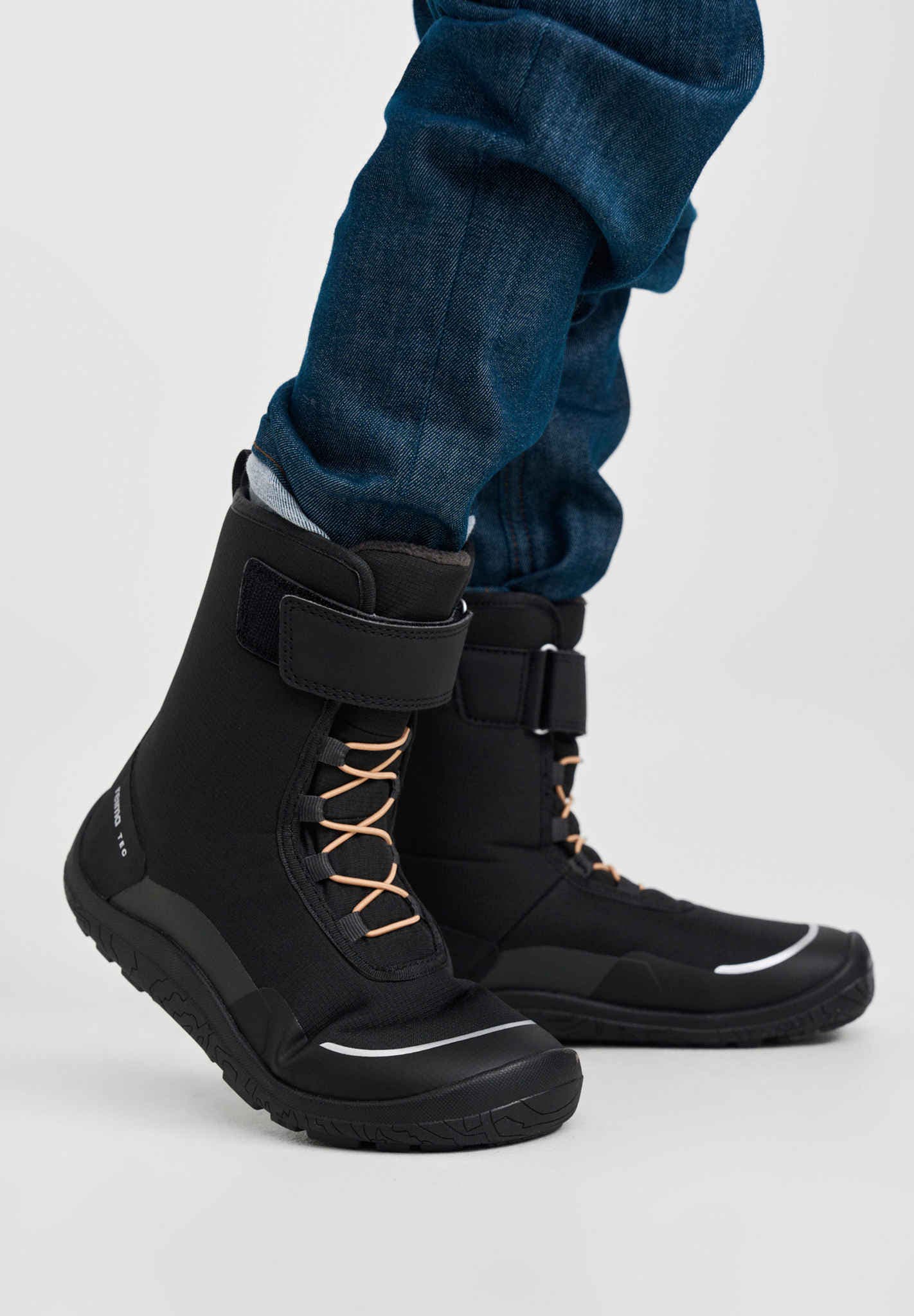 Kinder-Barfuß-Winterstiefel Talvella Junior Winter