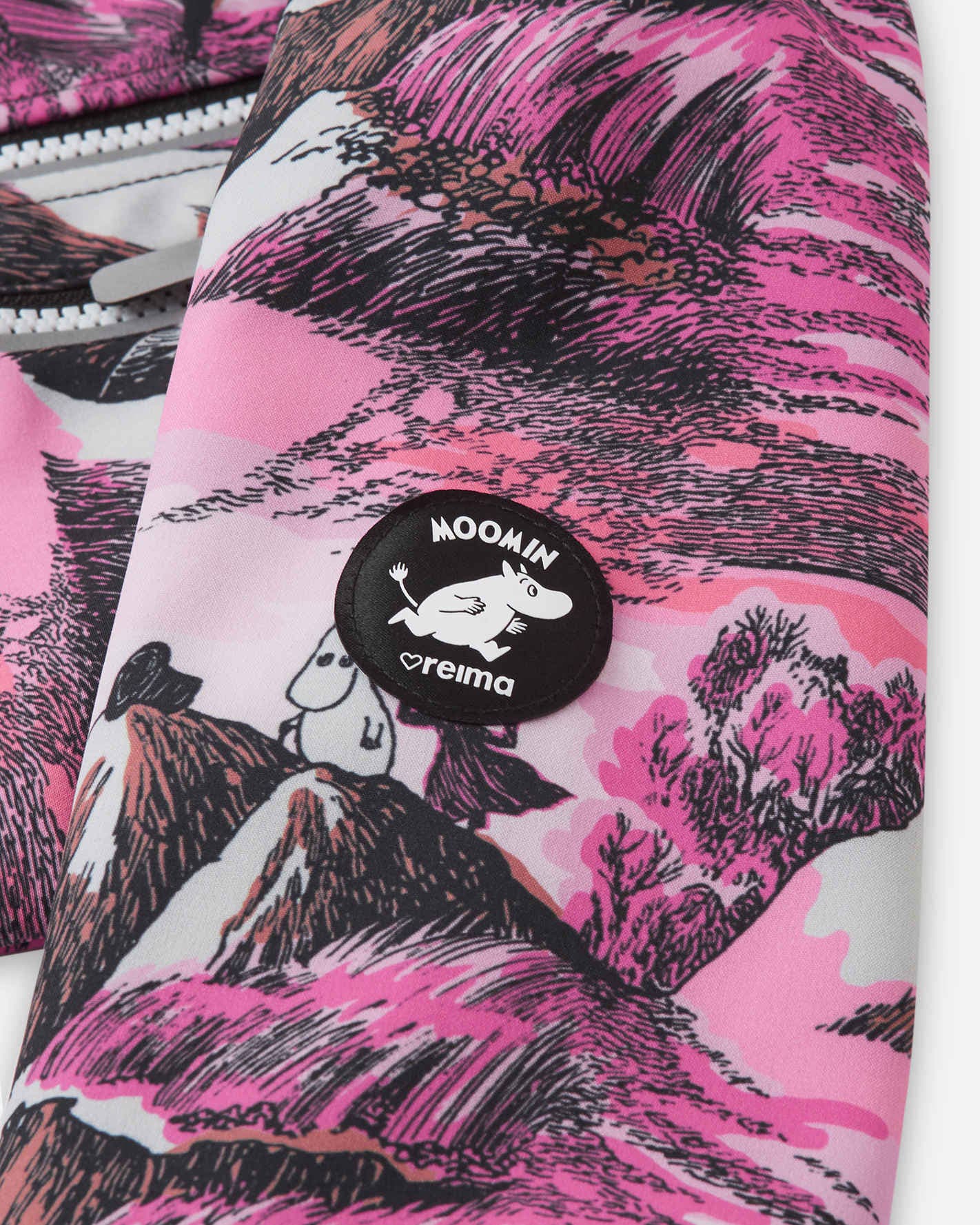 Softshelljacke für Kinder Moomin Vantti Oberbekleidung