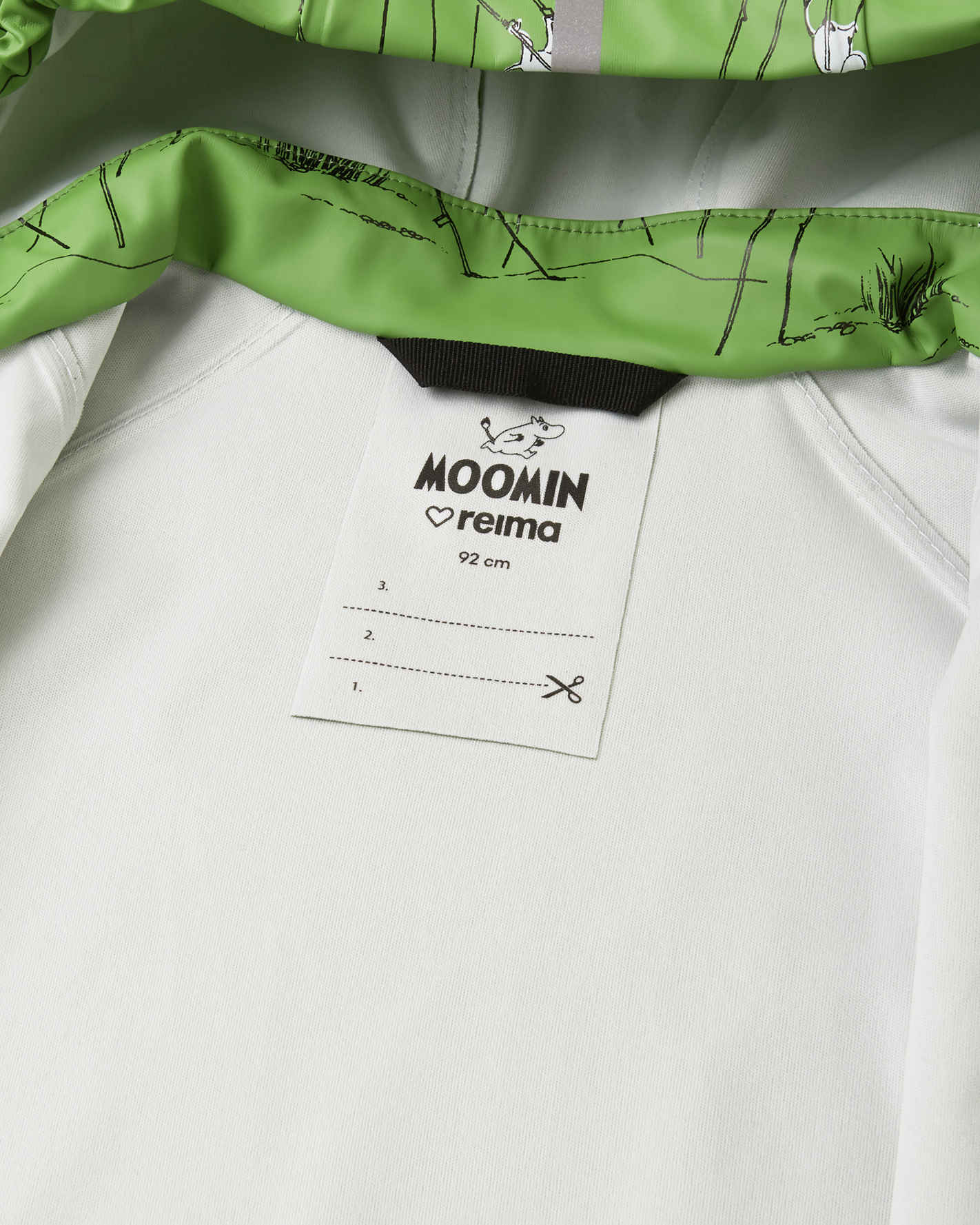 Toddlers' rain set Moomin Plask Rainwear