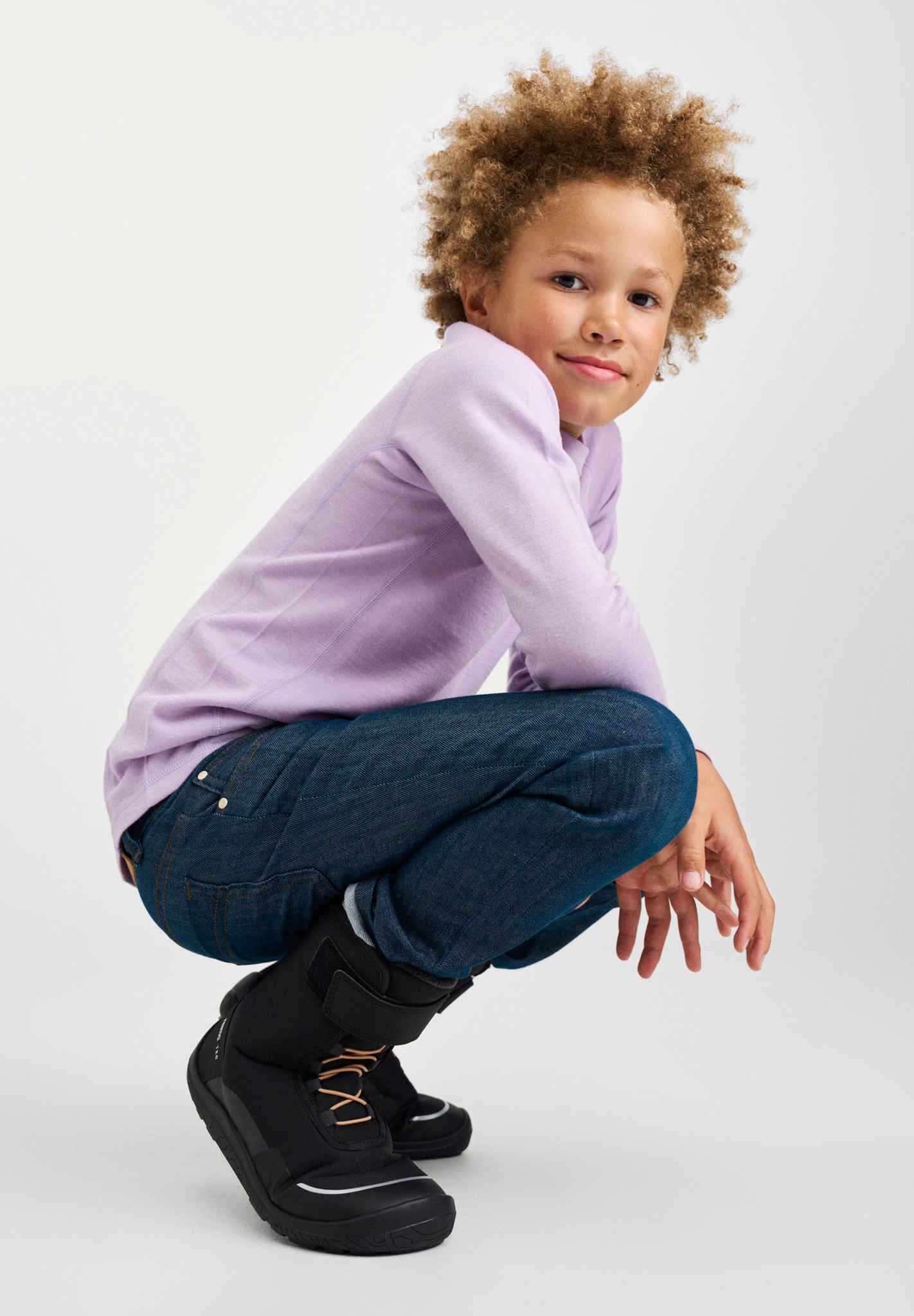 Kinder-Barfuß-Winterstiefel Talvella Junior Winter 