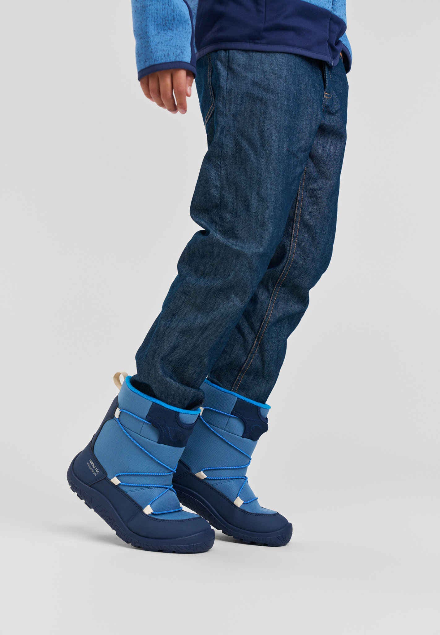 Kinder-Barfuß-Winterstiefel Ensilumi Junior Shoes 