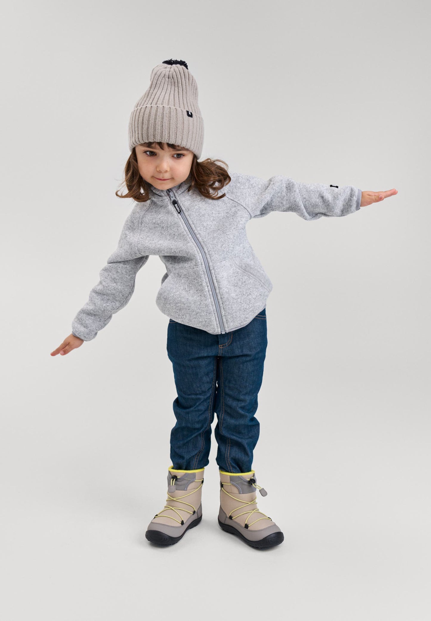 Fleecejacke für Kleinkinder, Hopper Winter 