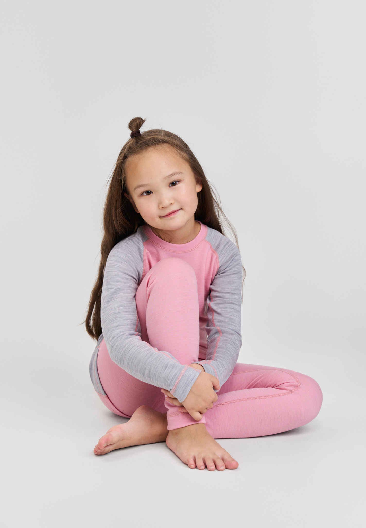 Kids' wool-lyocell base-layer set Taitoa Skiwear