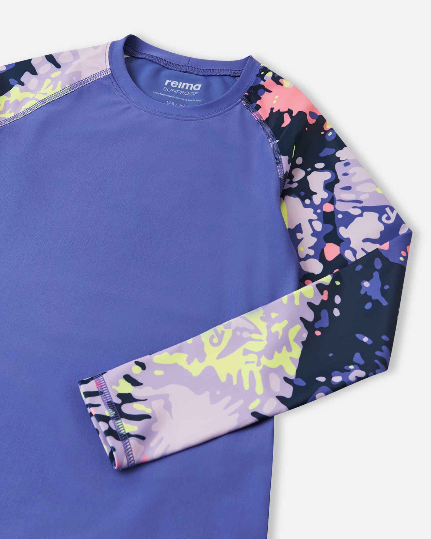 Kids' UV protective swim shirt Sukeltaja Winter