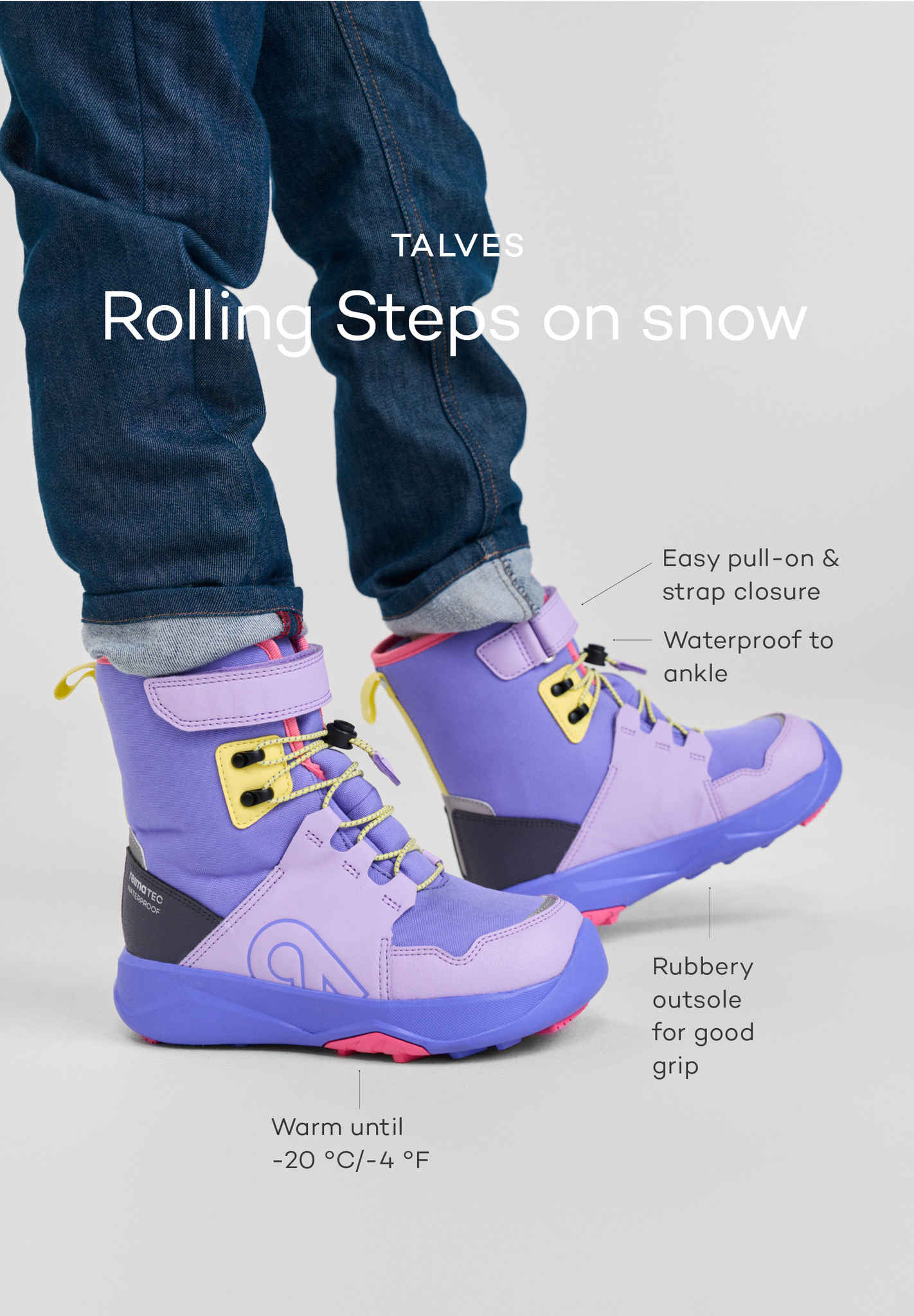 Kids' waterproof Winter shoes Talves Winter