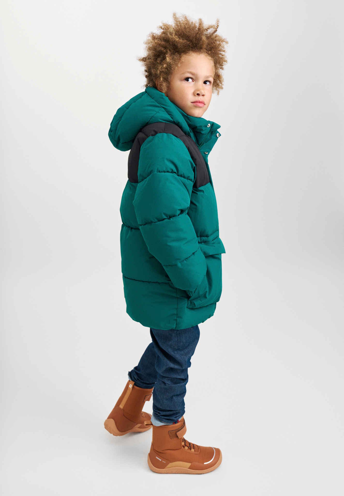 Kinder-Barfuß-Winterstiefel Talvella Junior Shoes 