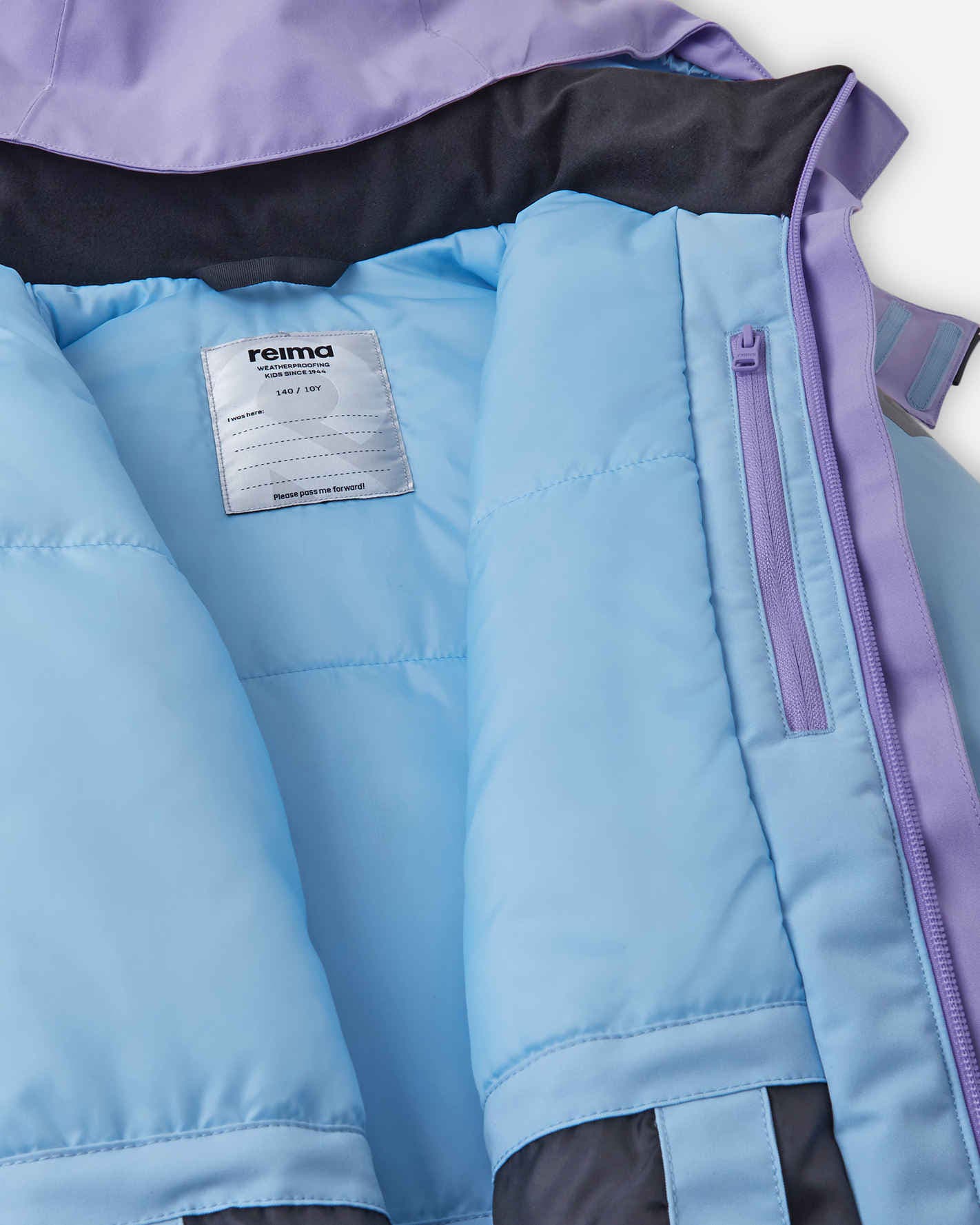wasserdichte Skijacke für Kinder von Alaniva Outerwear 