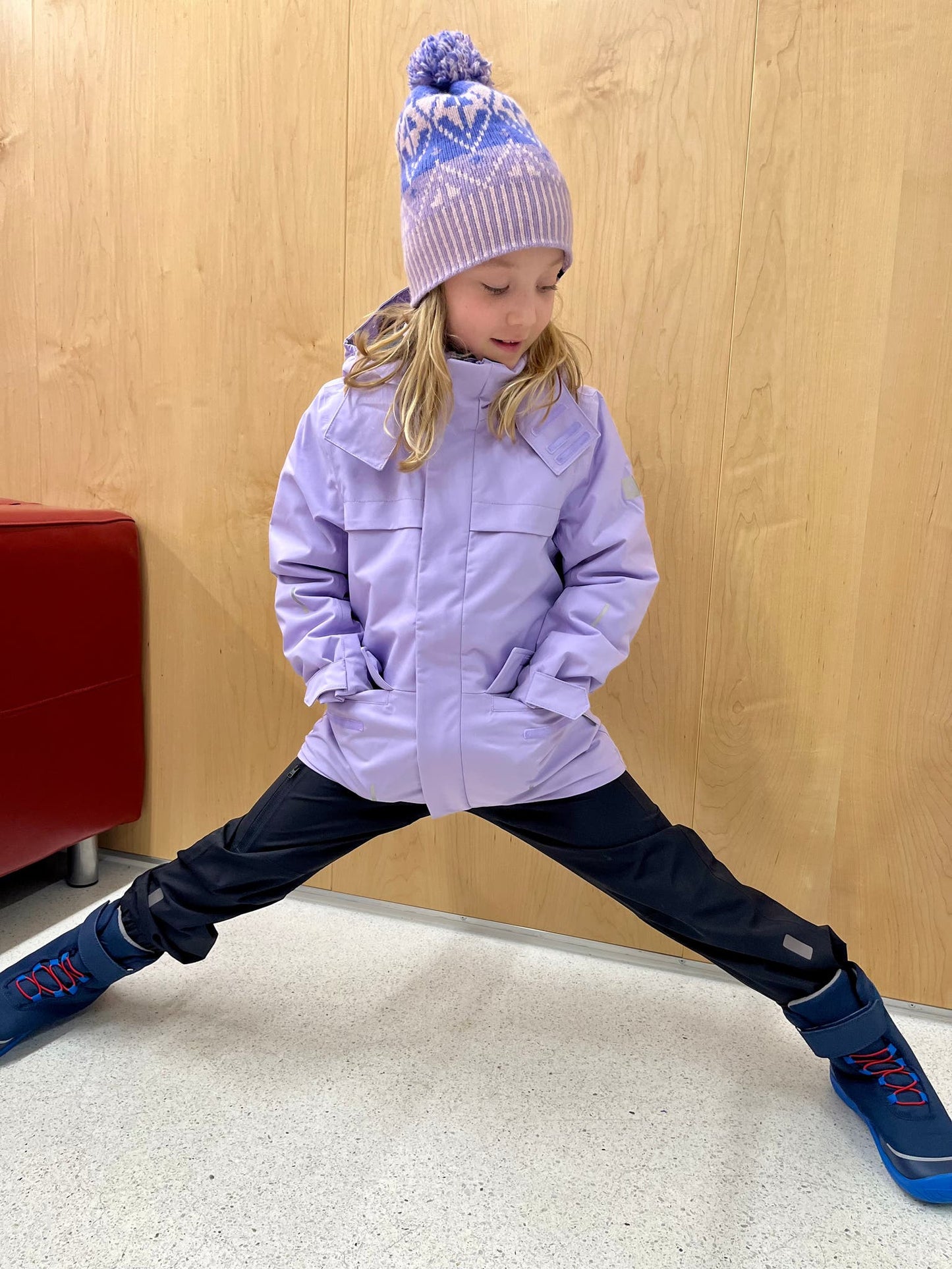 wasserdichte Winterjacke für Kinder von Kaverus Outerwear 
