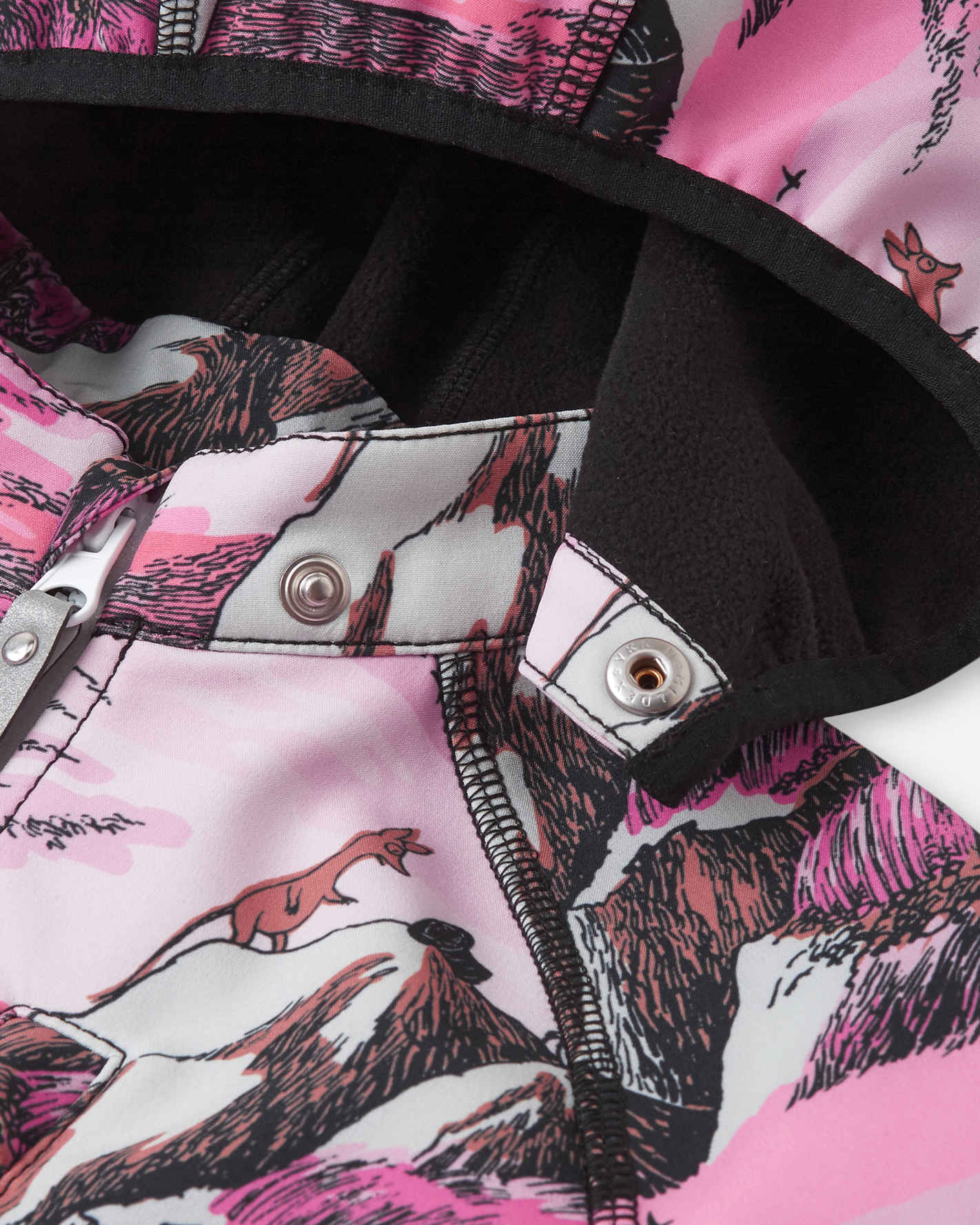 Kids' softshell jacket Moomin Vantti Outerwear
