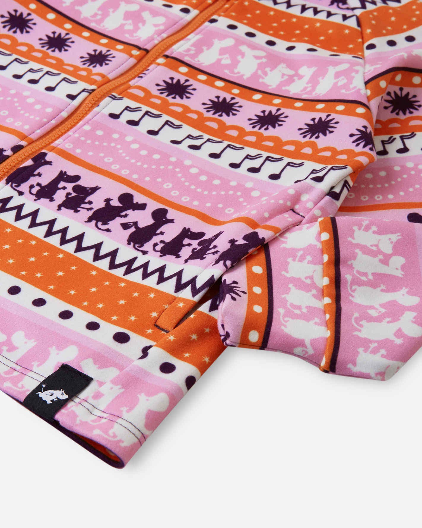 Toddlers' fleece sweater Moomin Tarpeen Winter