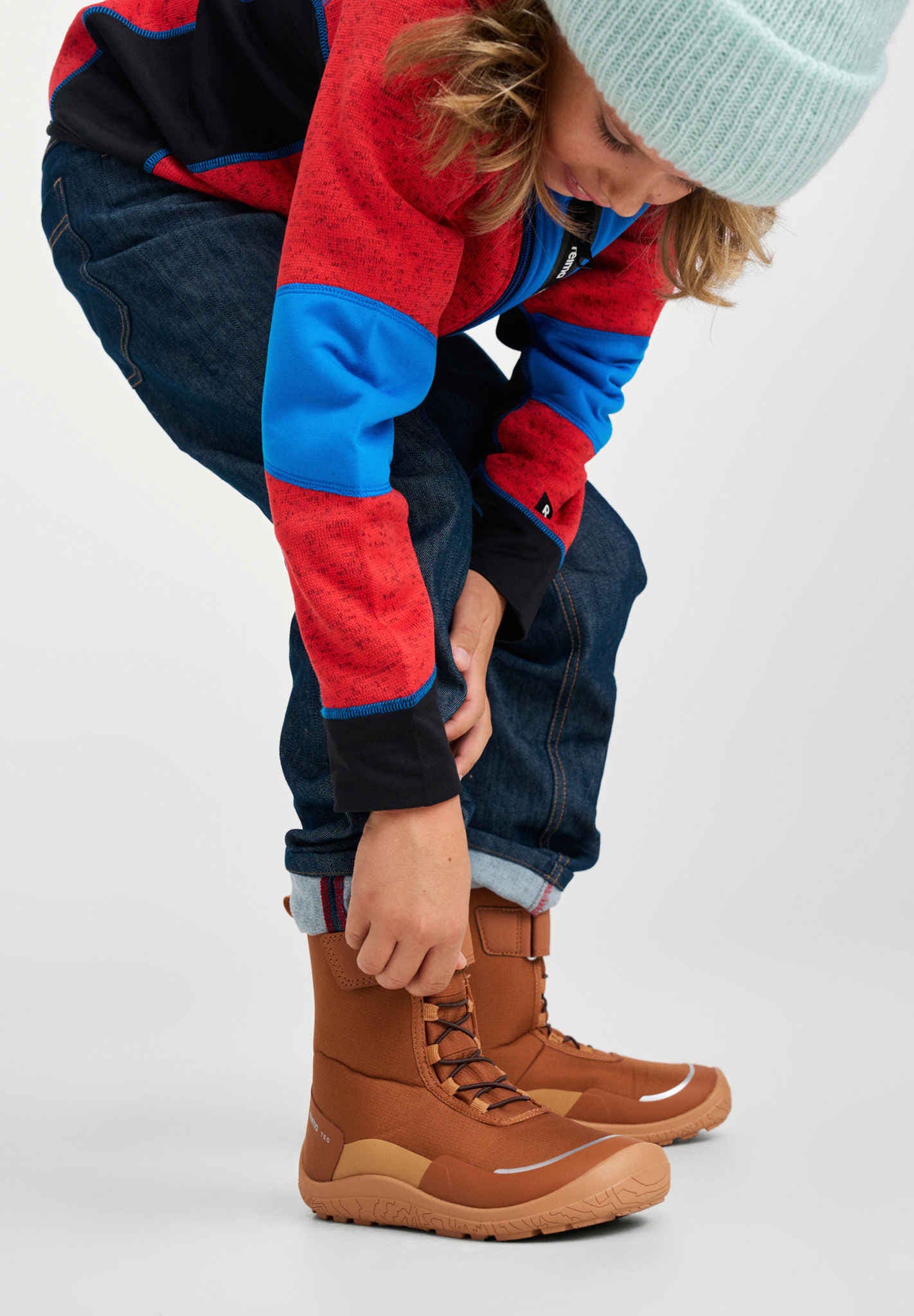 Kinder-Barfuß-Winterstiefel Talvella Junior Shoes 