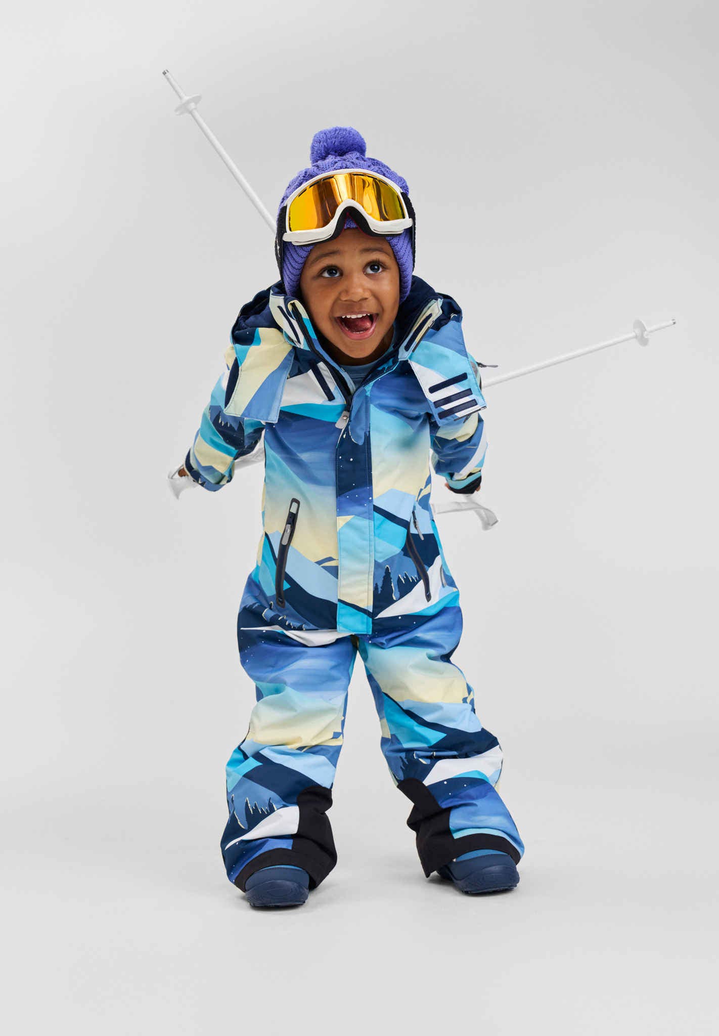 Kids' waterproof ski snowsuit Reach Outerwear