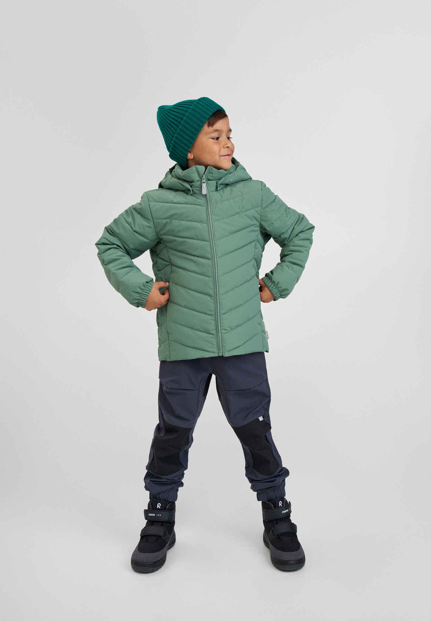 Wasserabweisende, isolierte Kinderjacke von Uumaja Outerwear 