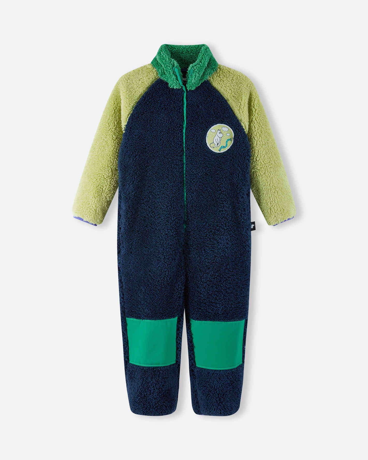 Toddlers' fleece jumpsuit Moomin Gladeligen Winter