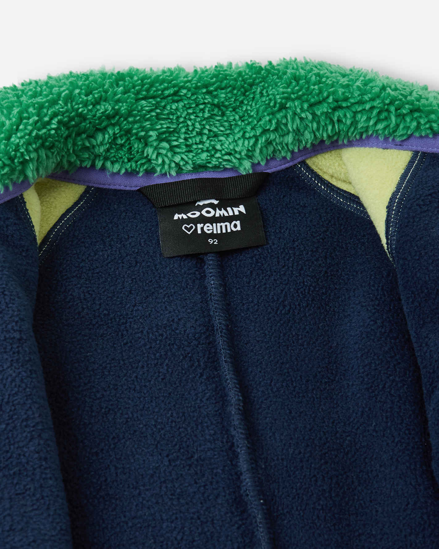 Toddlers' fleece jumpsuit Moomin Gladeligen Winter