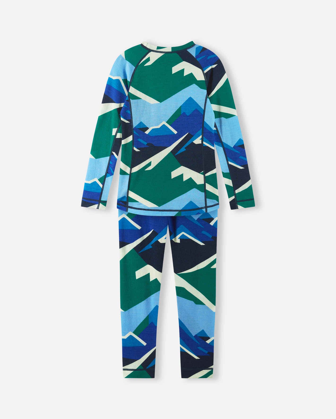 Kids' wool-lyocell base-layer set Taitoa Skiwear