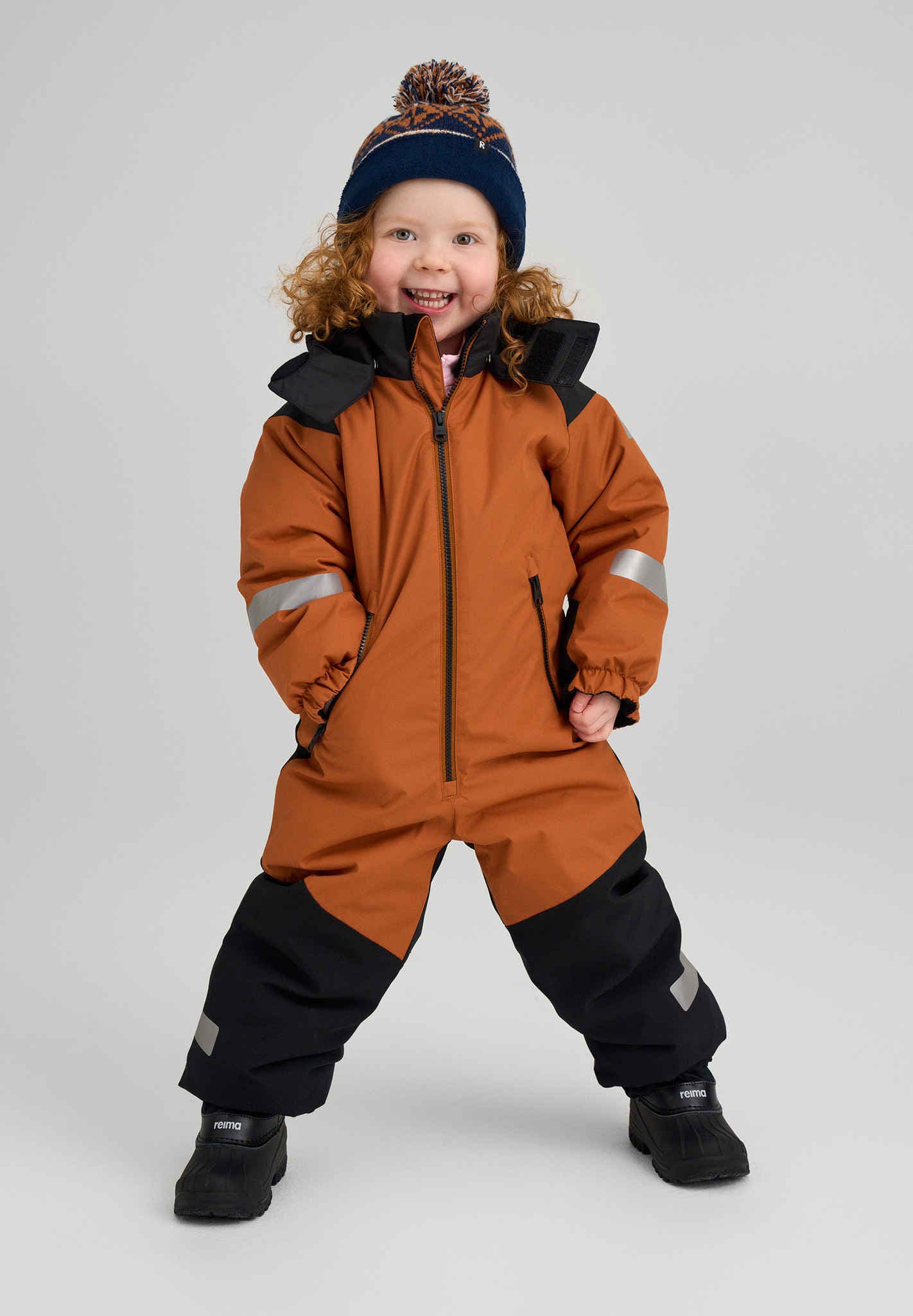 Kids' waterproof snowsuit Kauhava Winter