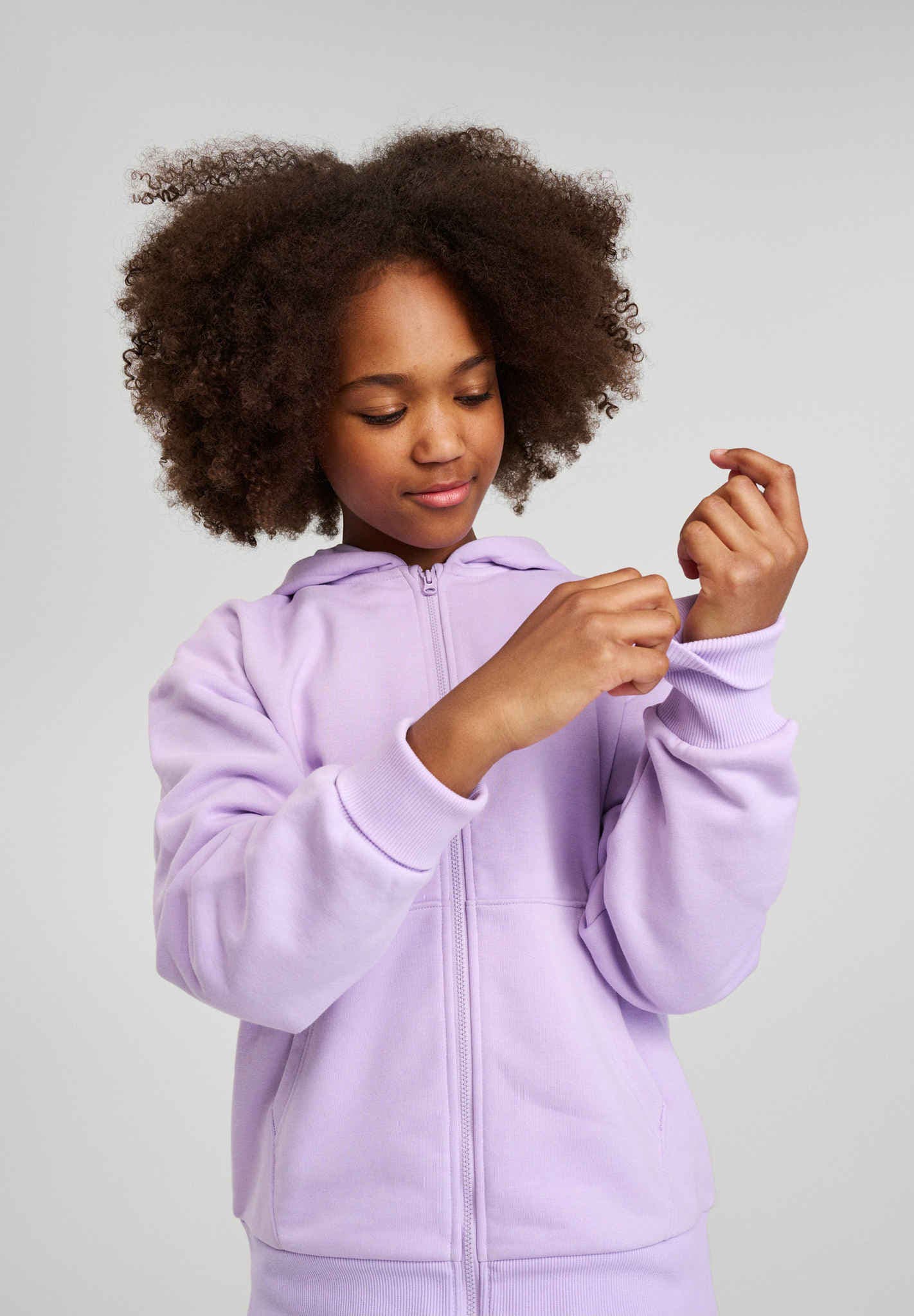 Kinder-Kapuzenpullover mit Reißverschluss von Huppuri für den Winter 