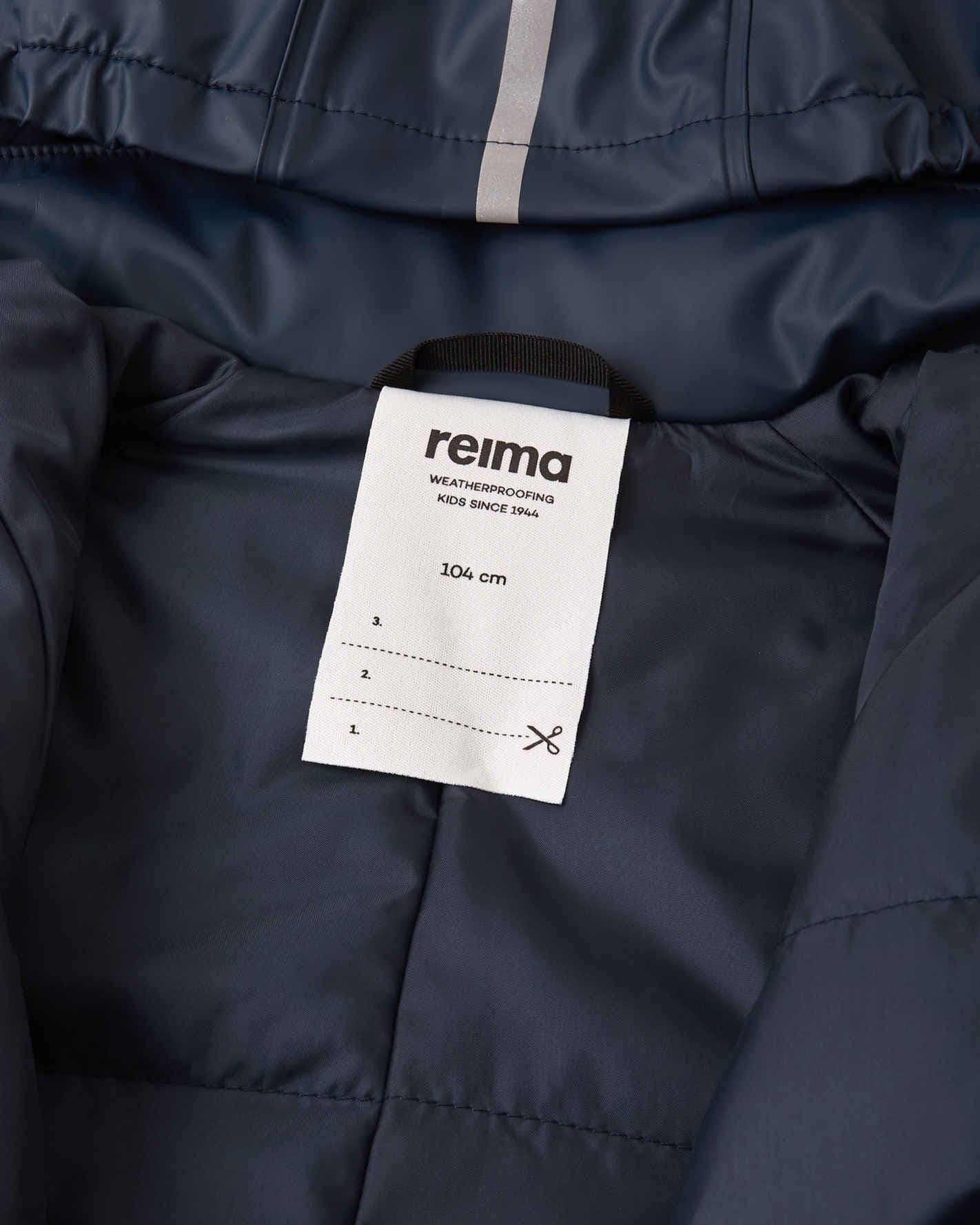 Kids' lightly wadded rain overall Rapakko Rainwear