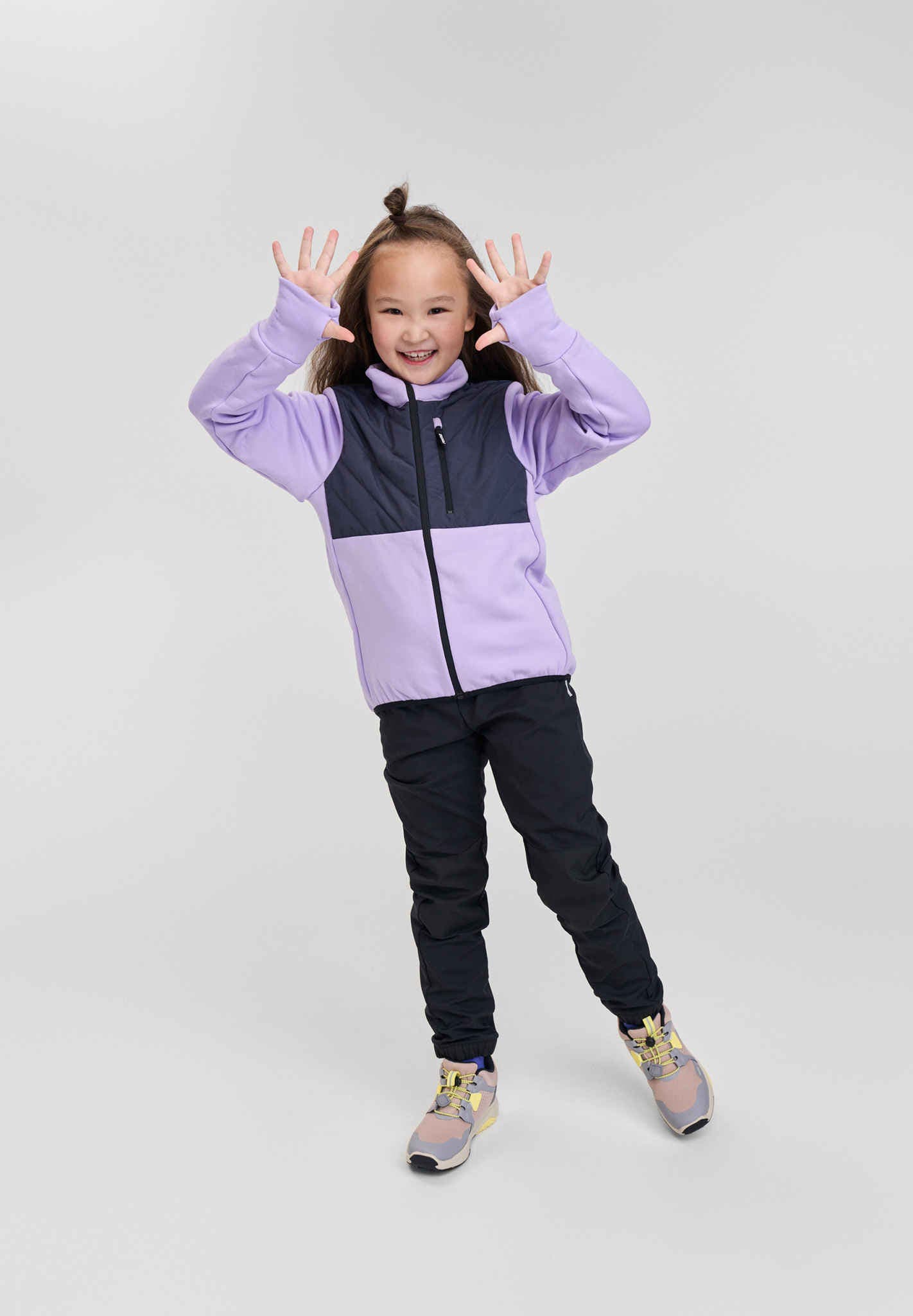 Kids' hybrid sweater Vaihtari Winter
