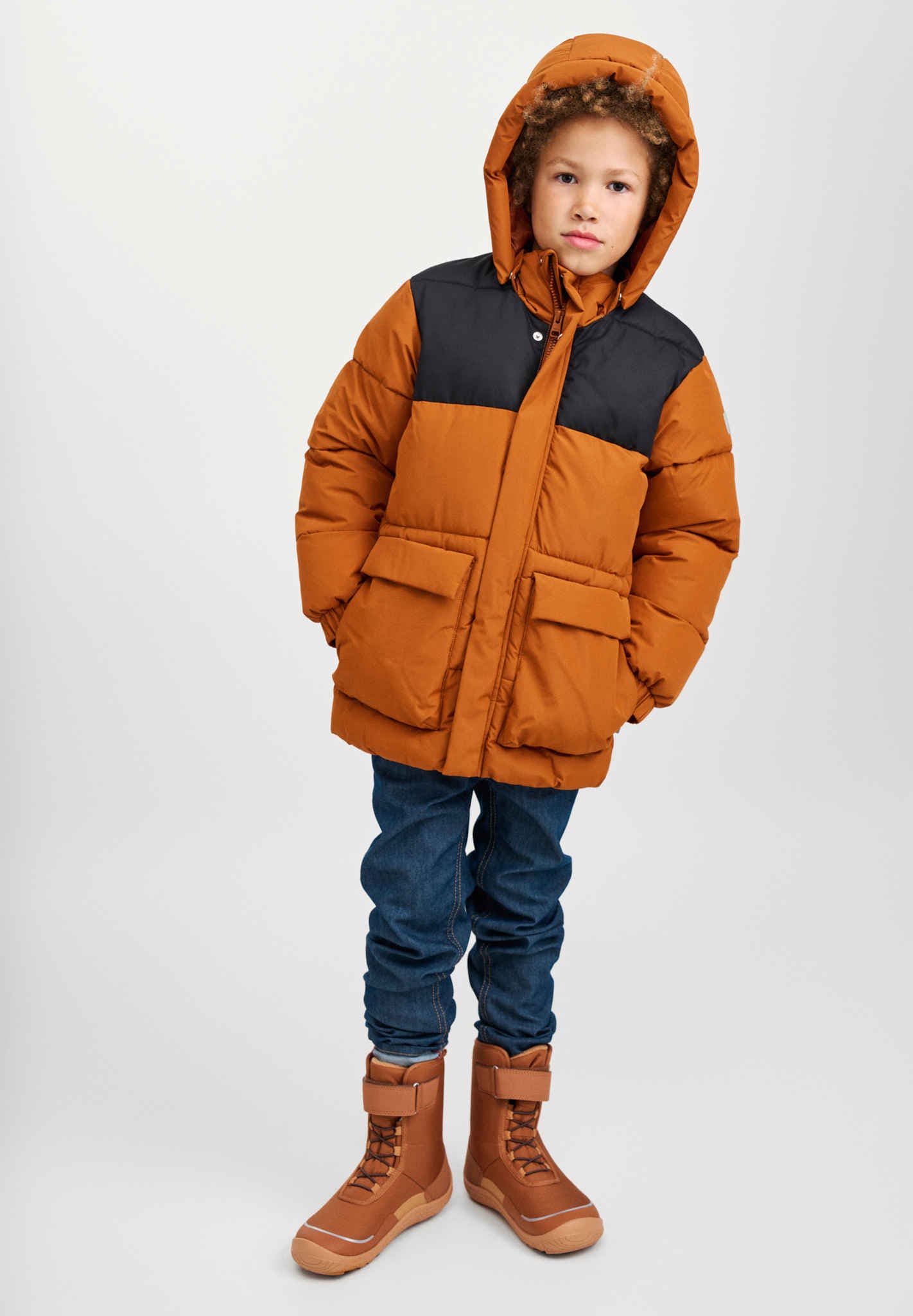 Kinder-Barfuß-Winterstiefel Talvella Junior Shoes 