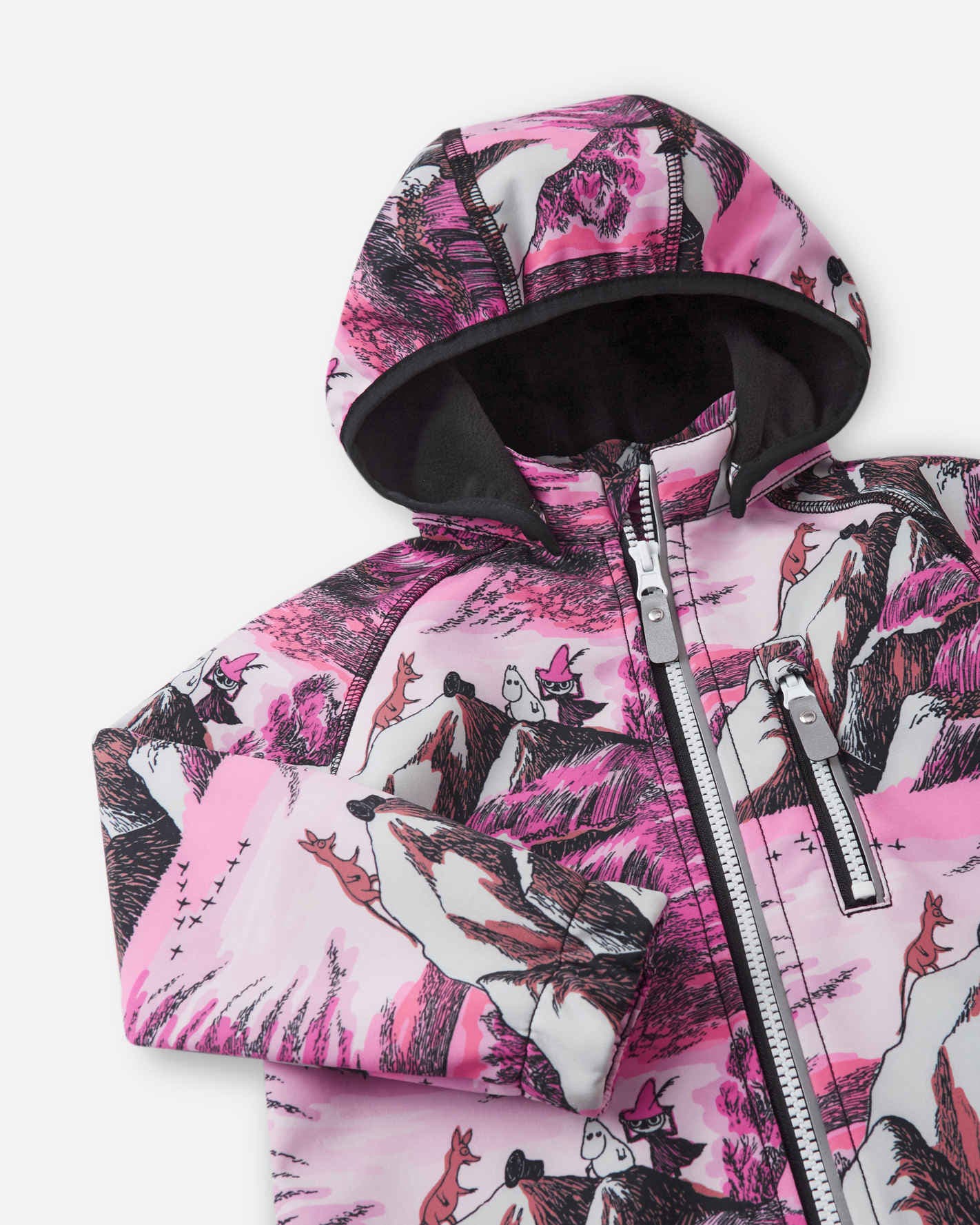 Kids' softshell jacket Moomin Vantti Outerwear